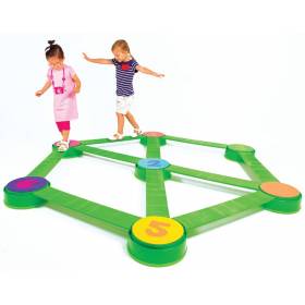 Pasillo islas con discos...