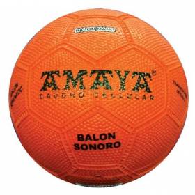 Pelota sonora de caucho...