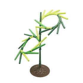 Árbol construcción Fantasy Verde, 55 piezas