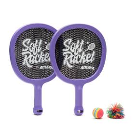 Soft Racket by Amaya Varios colores. Set 2 Und + Pompon